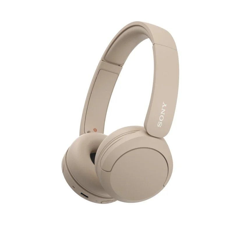 Auricular inalámbricos Sony WH-CH520/ con Micrófono/ Bluetooth/ Beige